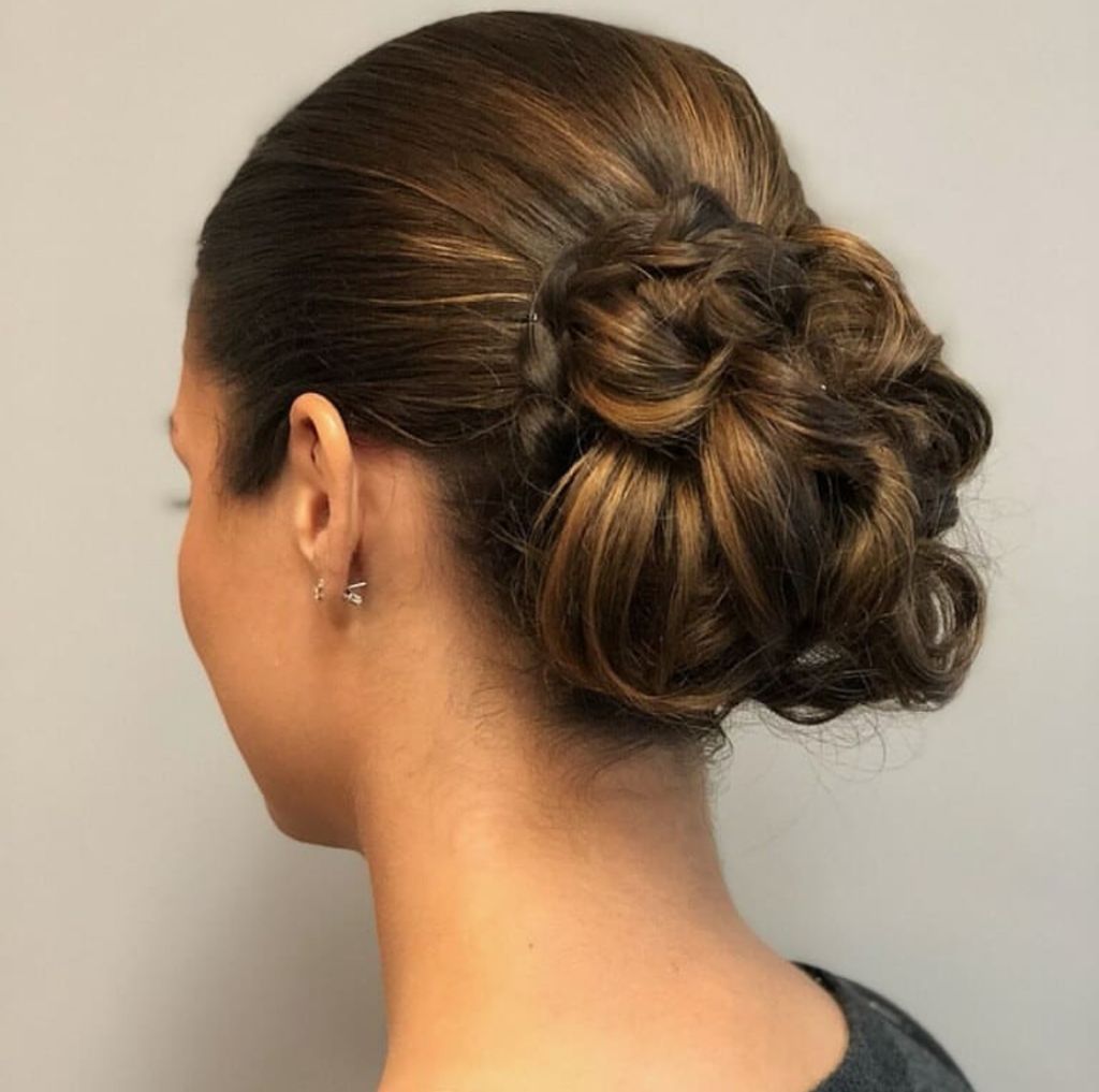 Professional makeup application