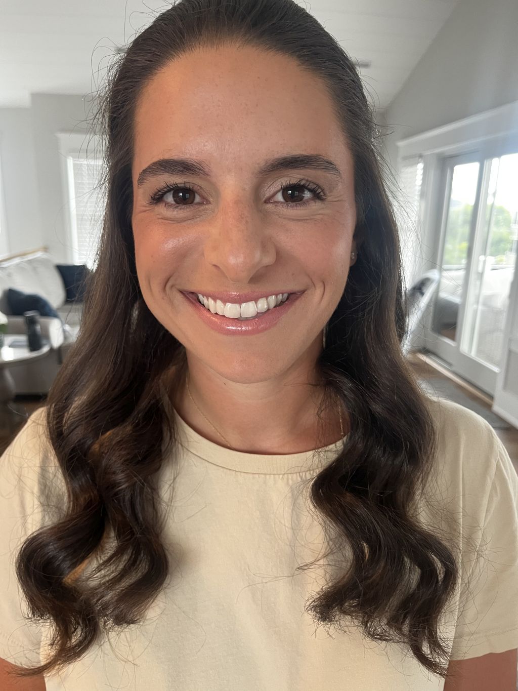 Professional makeup application