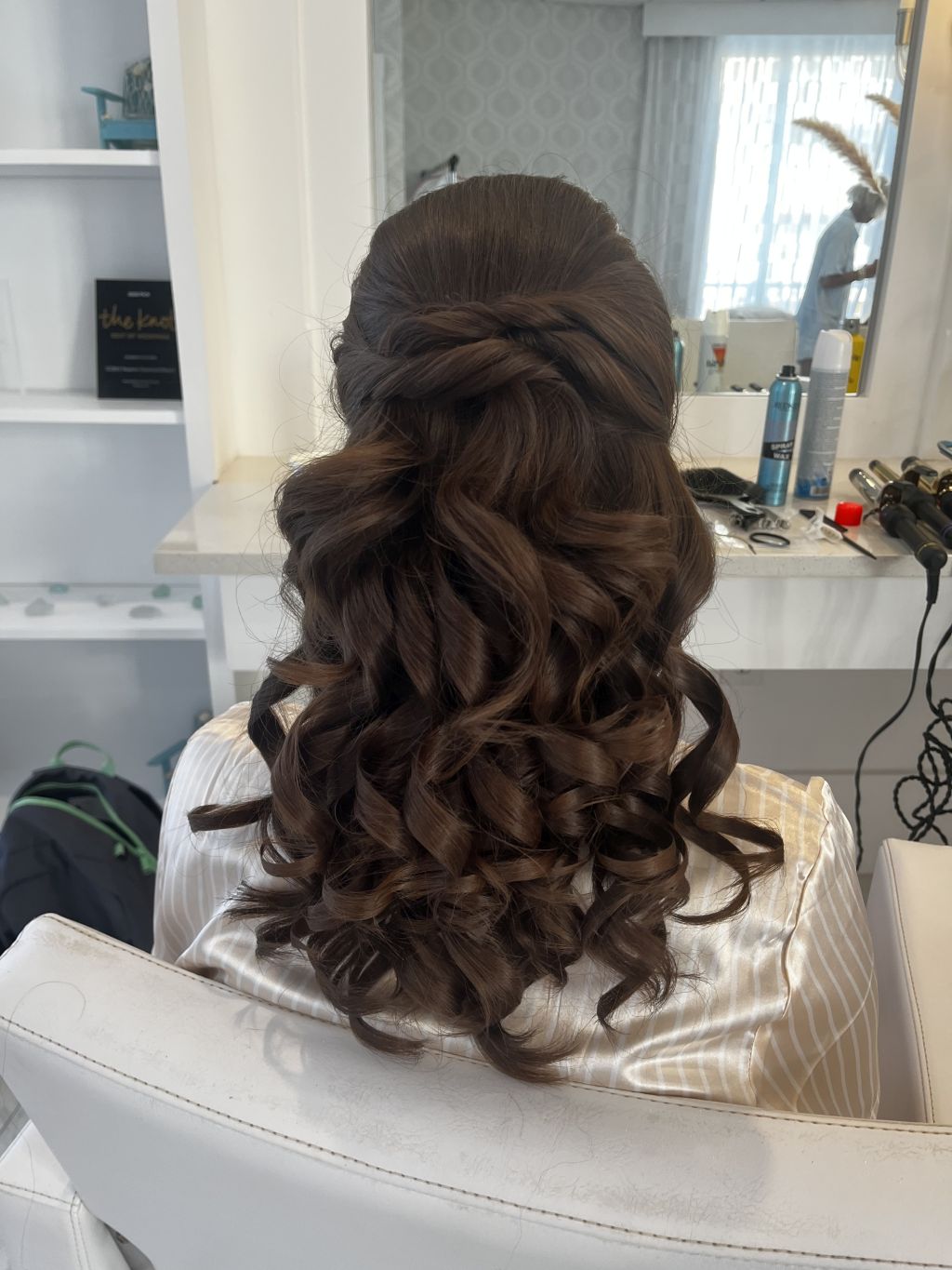 Professional makeup application